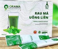 Rau Má Uống Liền có đường ORAMA 15g x 10 gói/ hộp - Công Ty TNHH Xuất Nhập Khẩu Thiên Nhiên Việt